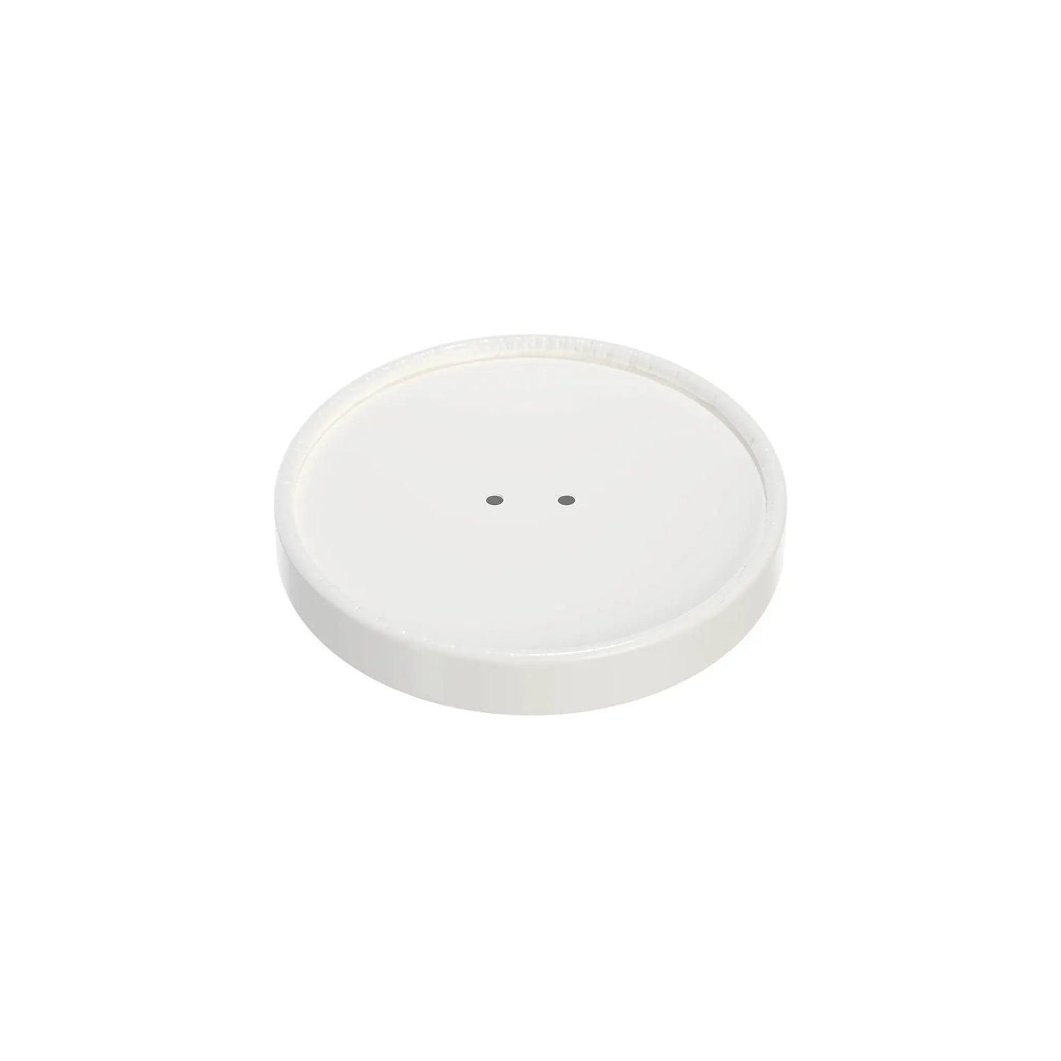 Dart 16 oz. White DSP Paper Spiral Wound Vented Lid - Case of 500 - #CH16A-4000 Dart Container