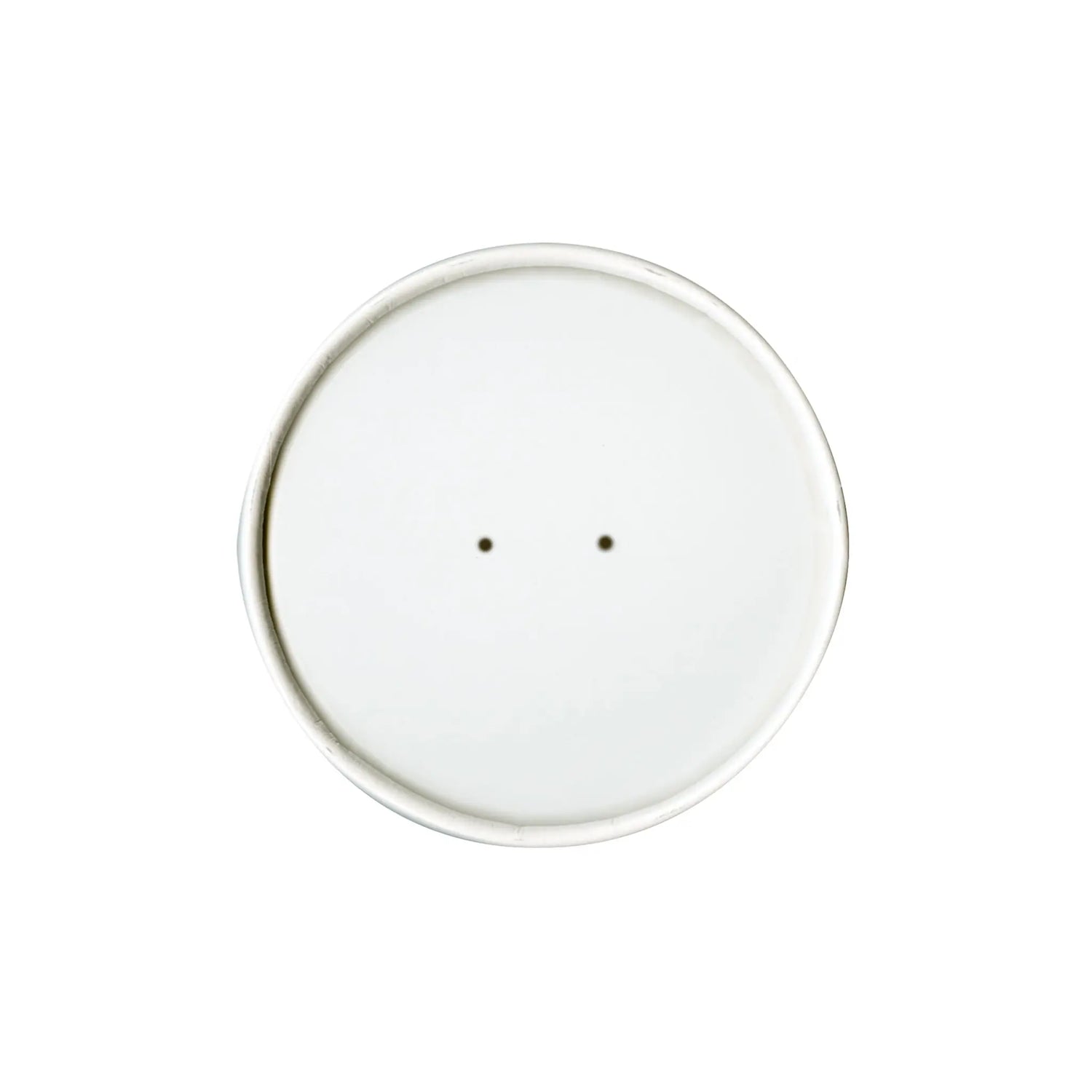 Dart 16 oz. White DSP Paper Spiral Wound Vented Lid - Case of 500 - #CH16A-4000 Dart Container