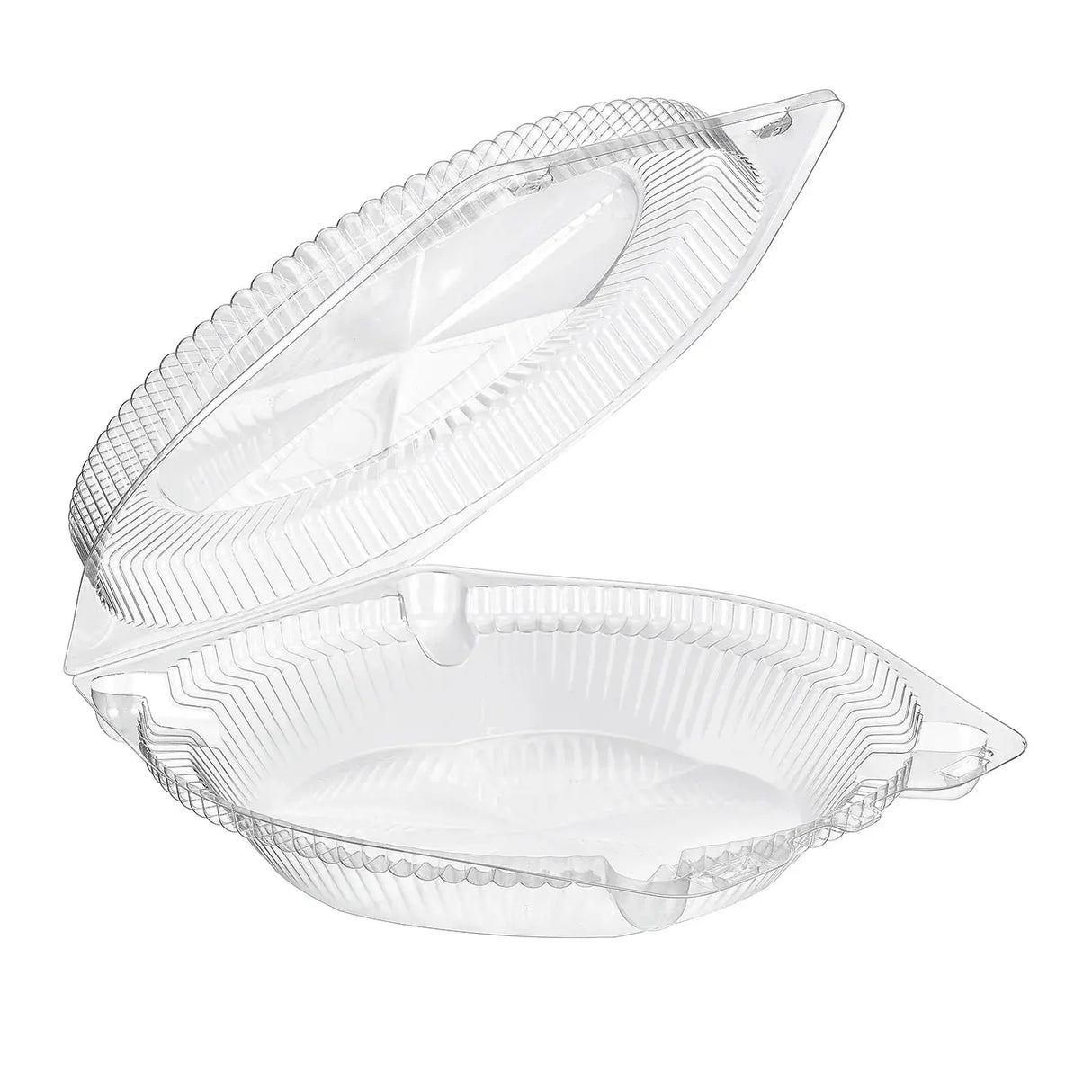 10" Low Dome Clamshell Pie Container - Case of 200 - #CPC110 Inline Plastics