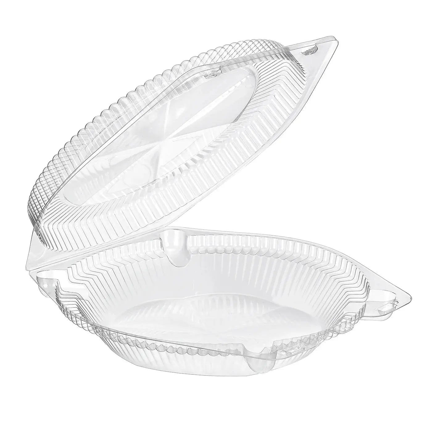 10" Low Dome Clamshell Pie Container - Case of 200 - #CPC110 Inline Plastics