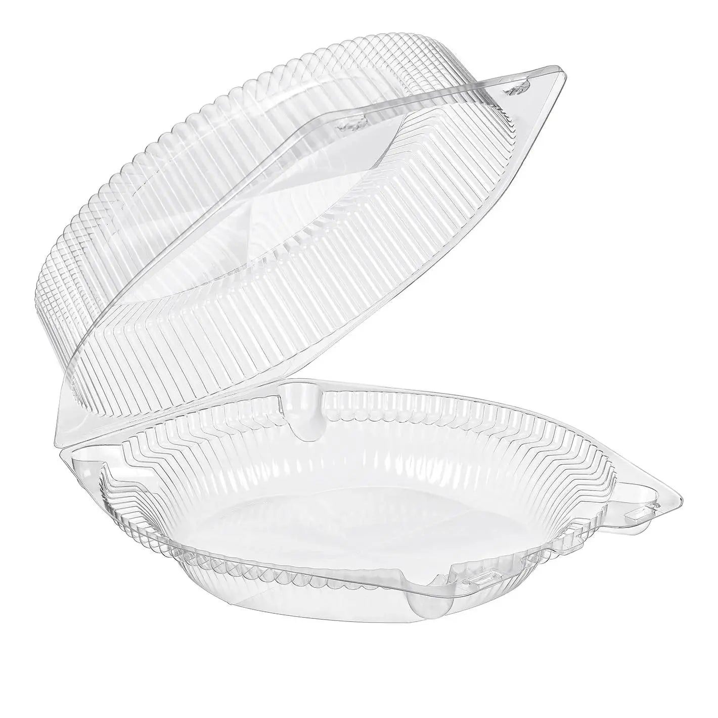 10"  High Dome Clamshell Plastic Pie Container - Case of 200 - #CPC120 Inline Plastics