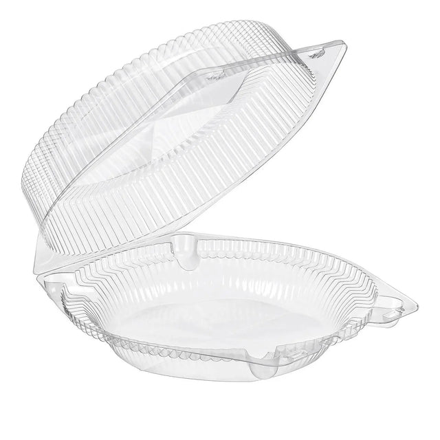 10"  High Dome Clamshell Plastic Pie Container - Case of 200 - #CPC120 Inline Plastics