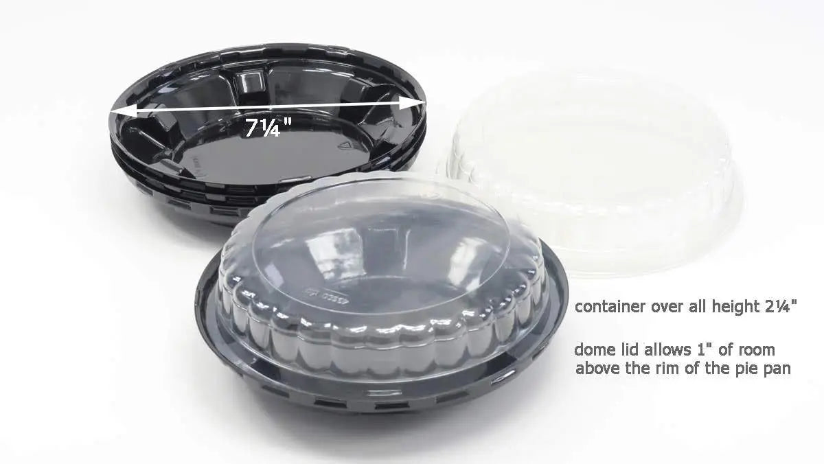 6" Disposable Plastic Pie Container - Case of 200 - #CPC496 D & W Fine pack