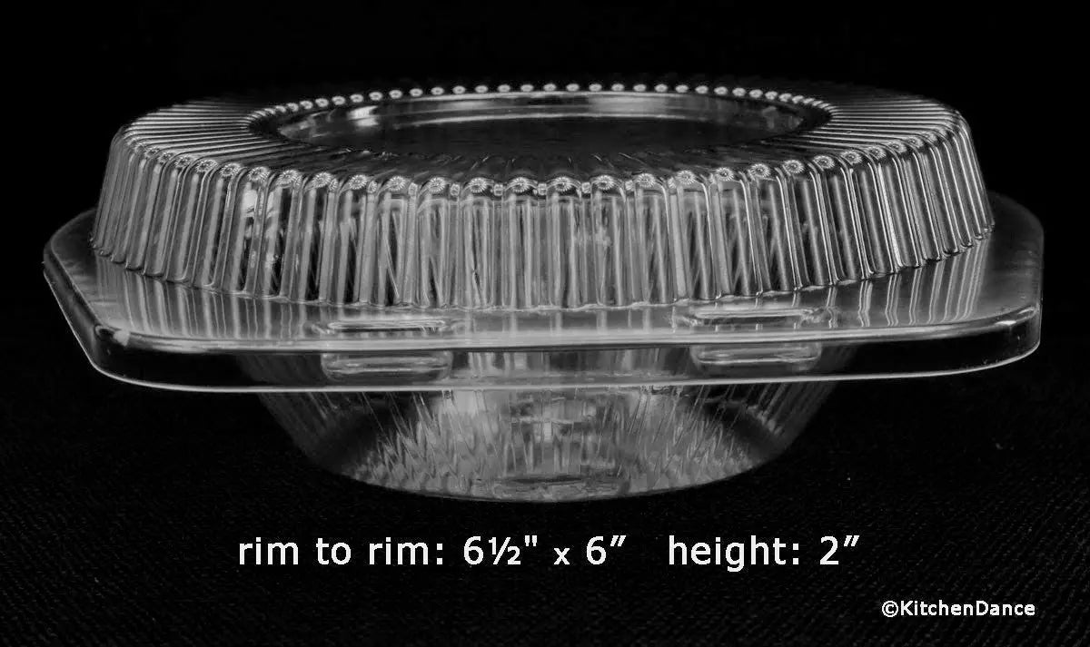 Plastic Clamshell Container for 5" tart pans - Case of 900  #762 Detroit Forming