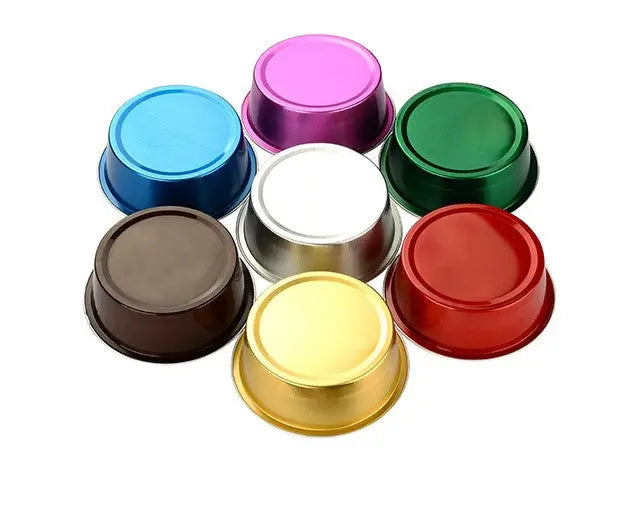 5 oz. Foil Cup with Plastic Lid  Case of 2000 - #A41P KitchenDance