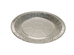 Molde para tarta desechable de aluminio de 9" de profundidad media - Caja de 500 - N.º D64