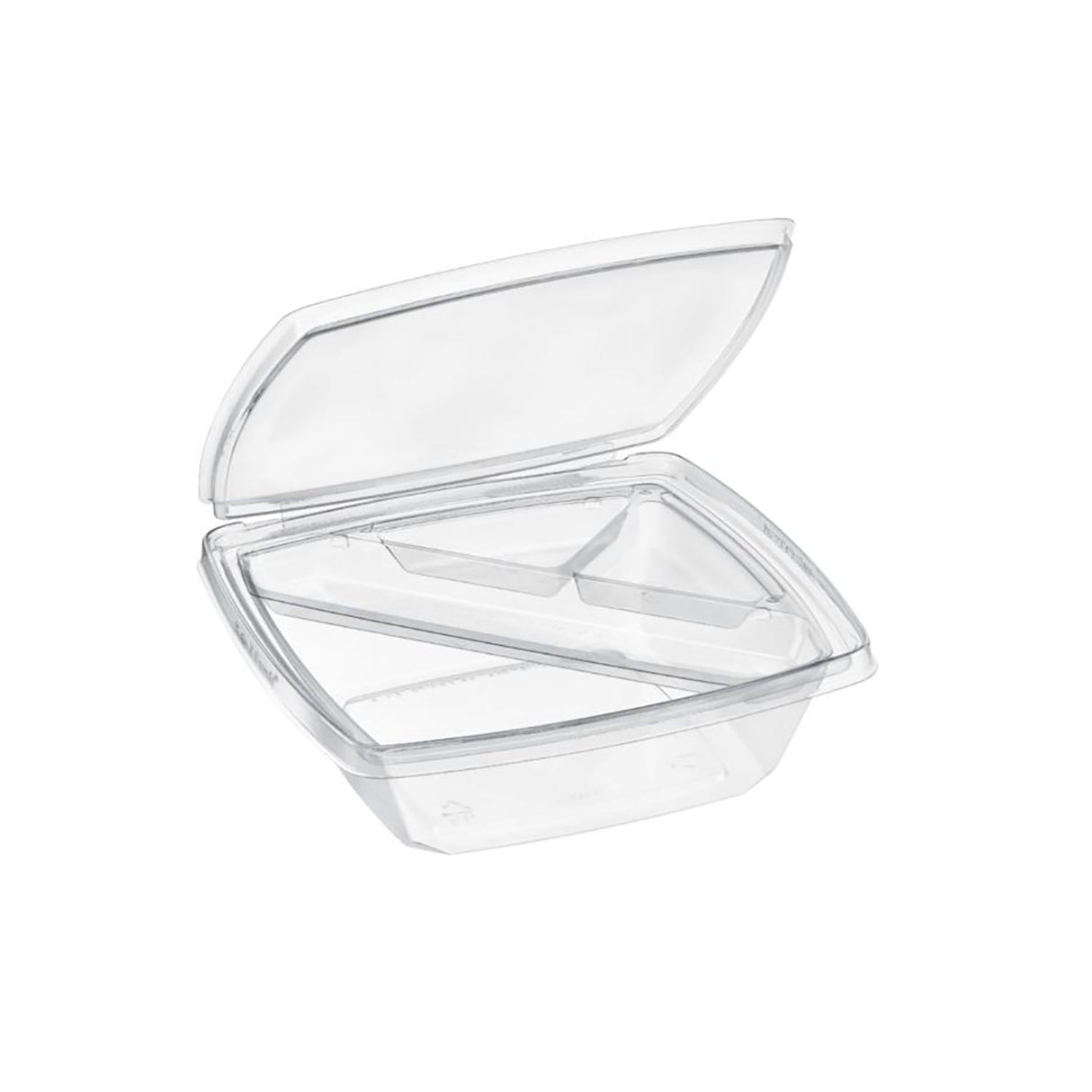 3 Compartment Triangular Tray Insert - Case of 420 - #FMT3MPW Inline Plastics