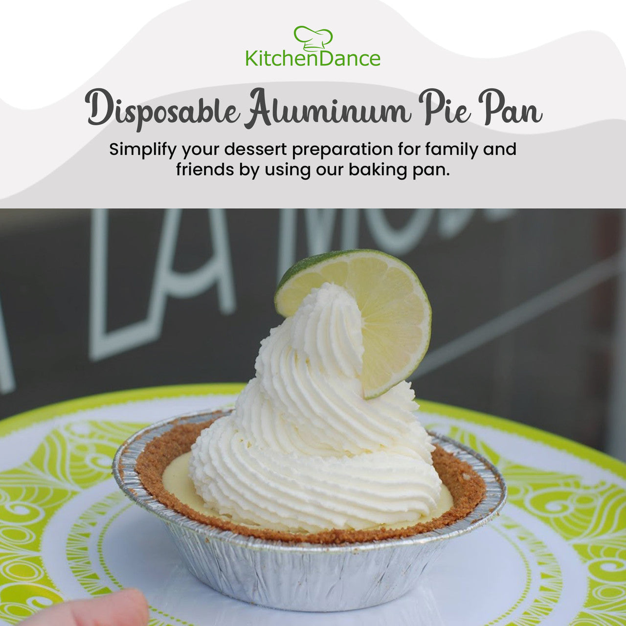 5" Disposable 8 oz. Individual Size Foil Tart /Pie Pan Case of 1000 - #501NL Superior Aluminum