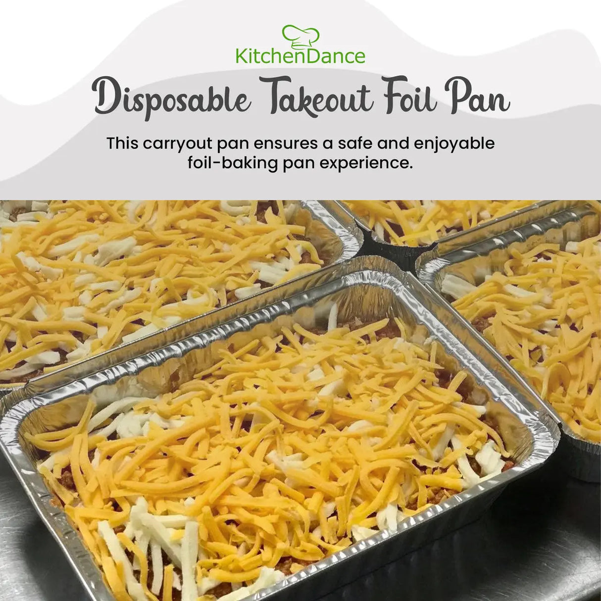 2¼ lb. Disposable Takeout  Pan with Plastic Lid - Case of 500 #250P Handi-Foil