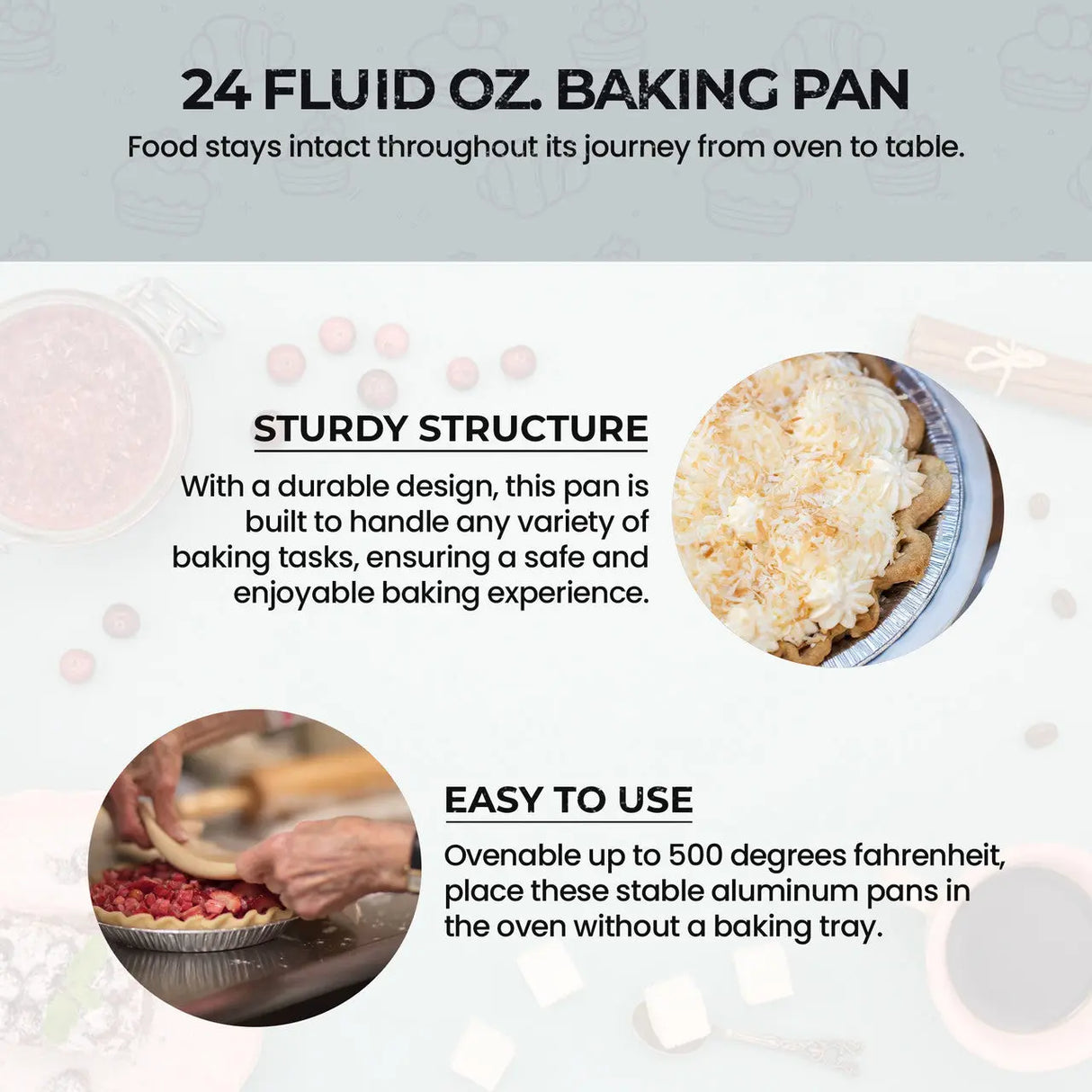 9" Disposable Aluminum Foil Pie Pan - Medium Depth - Case of 500 - #901 Superior Aluminum