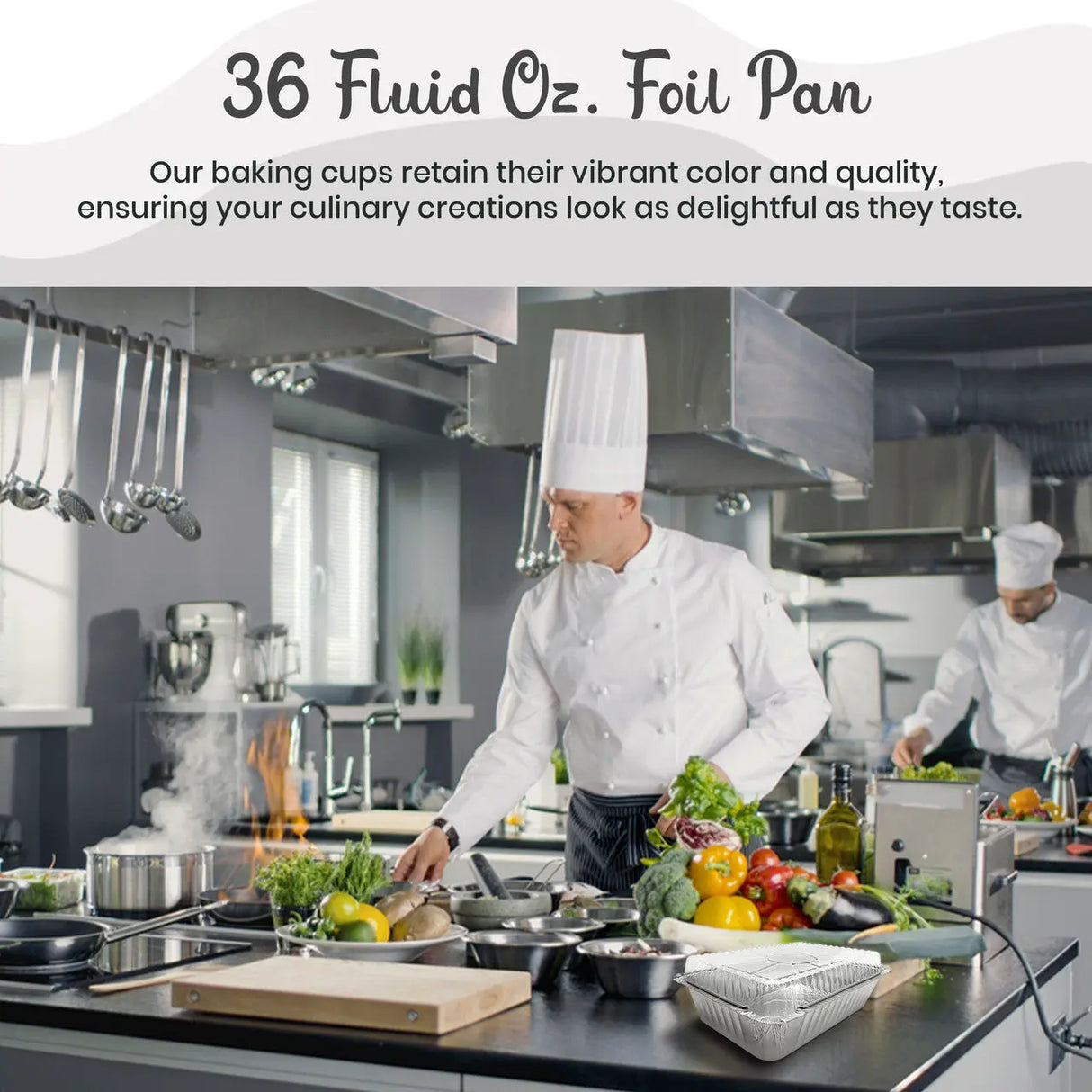 2¼ lb. Disposable Takeout  Pan with Plastic Lid - Case of 500 #250P Handi-Foil