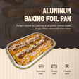11" x  7" Colored Heavy Aluminum Entrée Pan with Snap on Dome Lid - Case of 200  #A71P KitchenDance