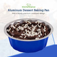 8 oz. Round Disposable Aluminum Foil Colored Dessert Pan - Case of 1000- #A8NL KitchenDance