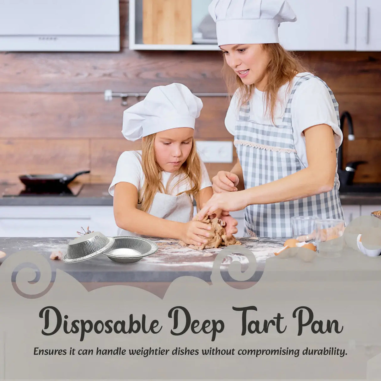 D & W Fine Pack 4½" Disposable Foil Tart/Pie Pan  - Case of 2000  #475 D & W Fine pack