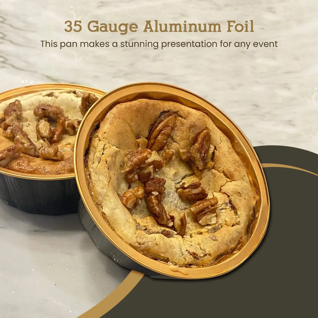 8 oz. Round Colored Disposable Foil Pan with Snap-on Plastic Lid - Case of 1000 - #A8P KitchenDance