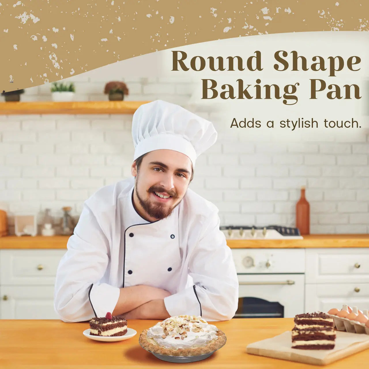 10" Disposable Aluminum Foil Pie Pan - Case of 500  #1042 D & W Fine pack