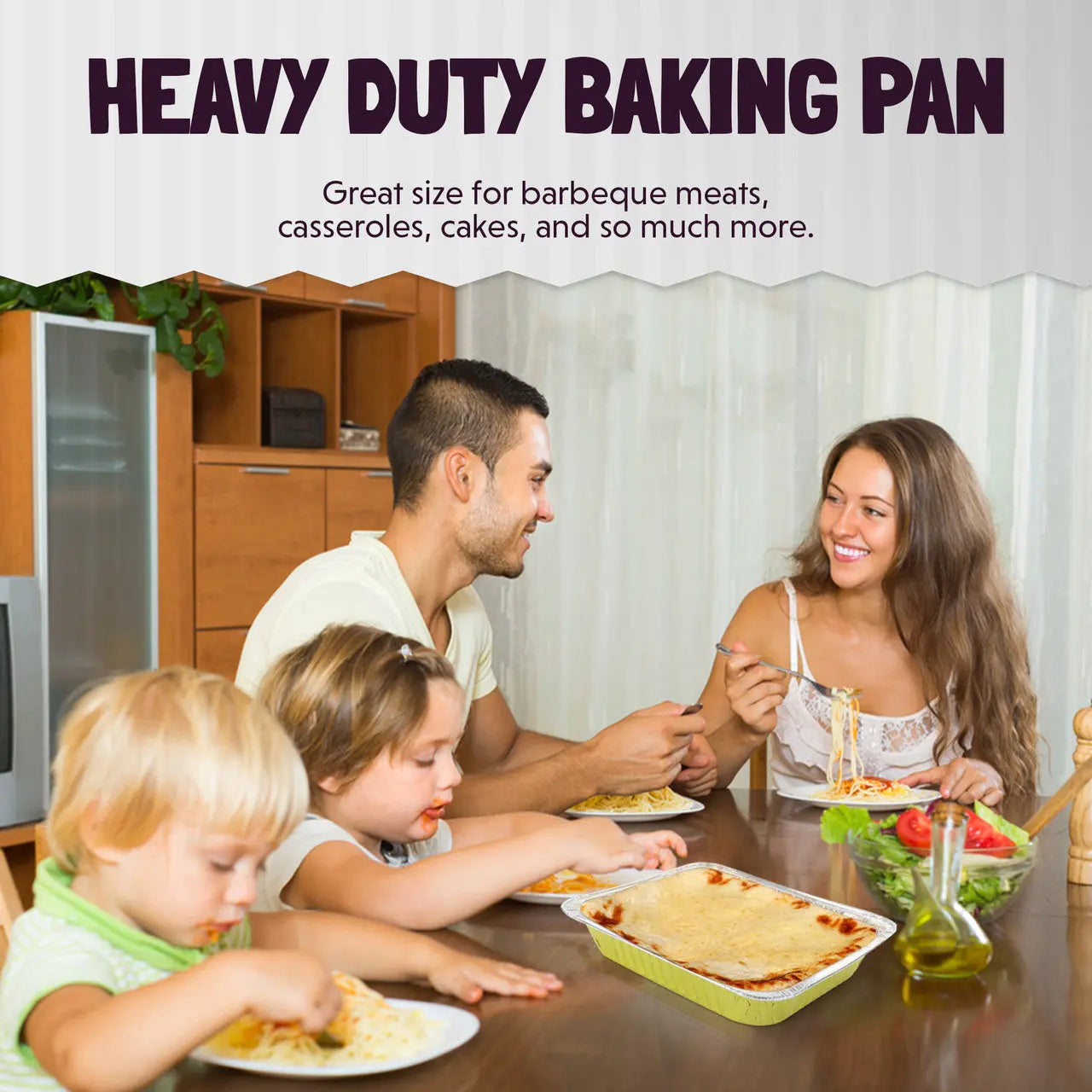 Half Size Colored Disposable Steam Table Pans - Case of 200  #53900 KitchenDance