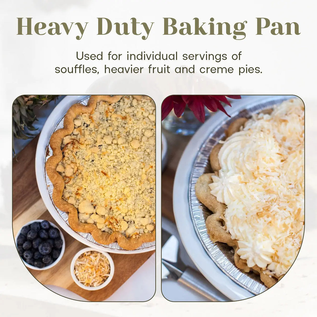 D & W  Fine Pack 11" Disposable Aluminum Foil Pie Pan - Case of 250 - #11104 D & W Fine pack