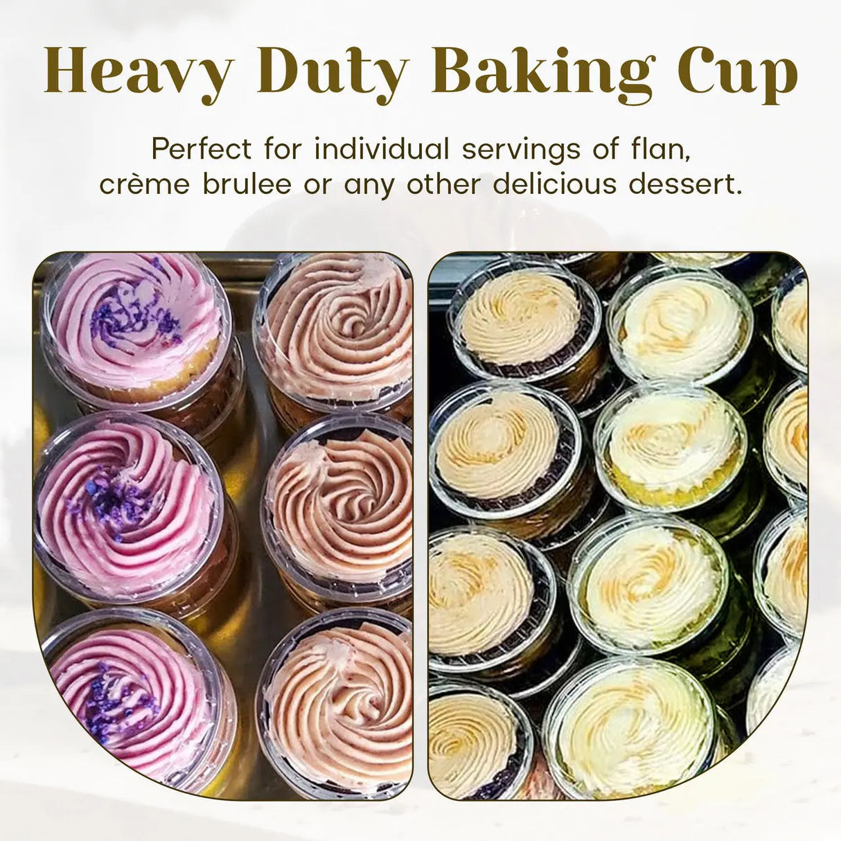 5 oz. Foil Cup with Plastic Lid  Case of 2000 - #A41P KitchenDance