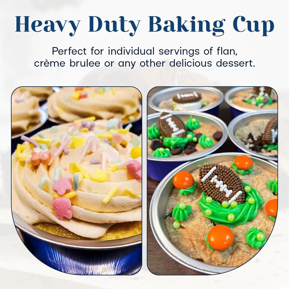 5 oz. Colored Disposable Aluminum Foil Cups - Case of 2000- #A41NL KitchenDance