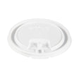 Dart Solo 10-24 oz. White PS Plastic Liftback 'n' Lock Lid - Case of 1000 - #LB3161-00007 Dart Container