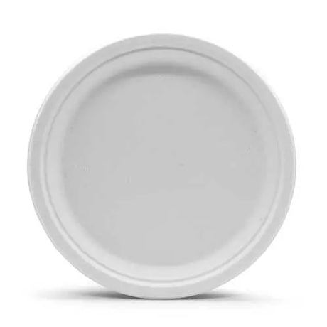 D & W Fine Pack Earth Smart 10" Round Molded Fiber Plate - Case of 500 D & W Fine pack