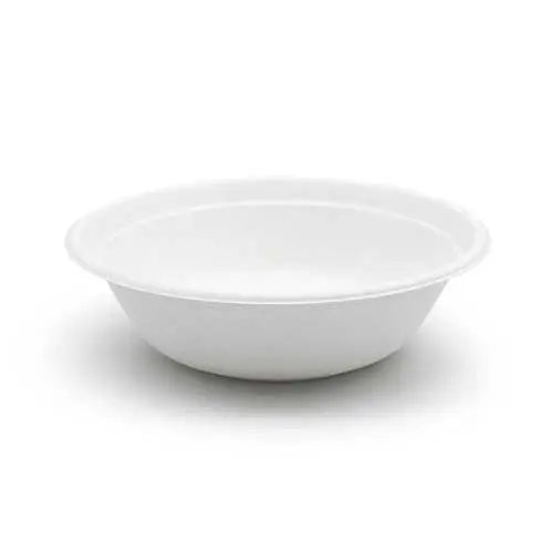 Earth Smart™ 8″ Round White Pulp Bowl, 32 oz. -  Case of 400 D & W Fine pack