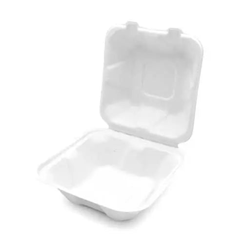 D & W Earth Smart™ Molded Pulp 6 x 6 x 3 Container - Case of 500 D & W Fine pack