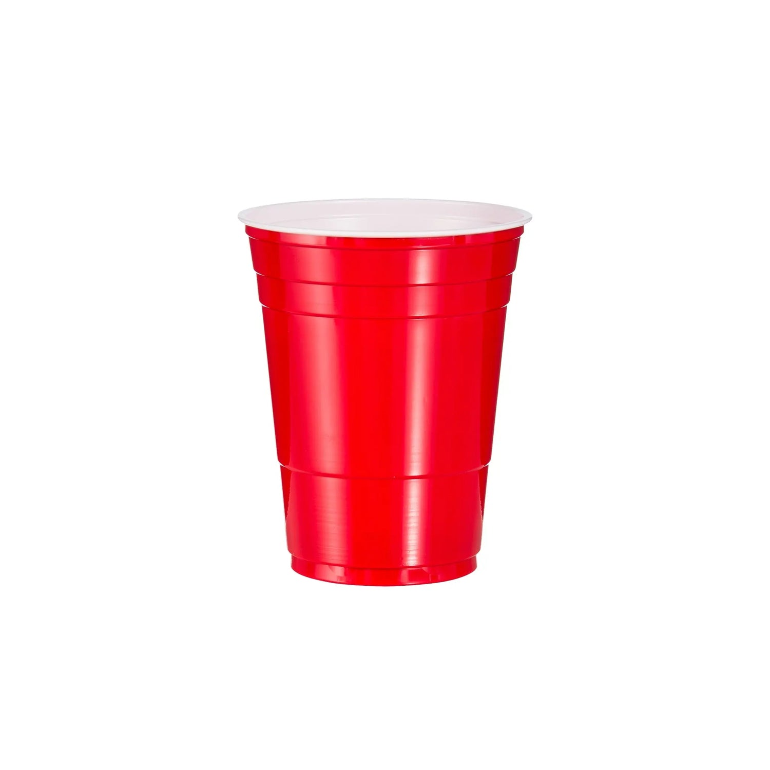 Dart Solo 16 oz. Red HIPS Plastic Cold Cup - Case of 1000 - #P16R Dart Container