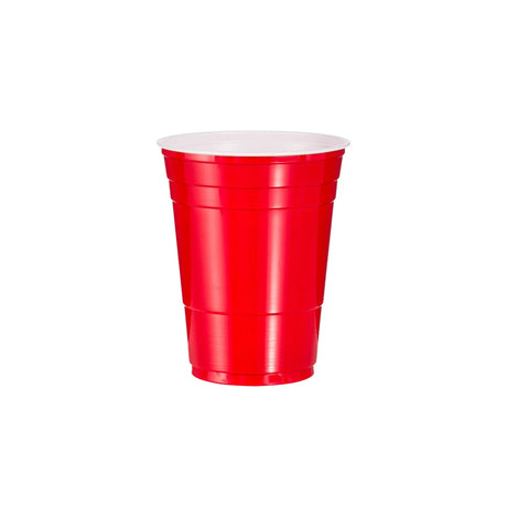 Dart Solo 16 oz. Red HIPS Plastic Cold Cup - Case of 1000 - #P16R Dart Container