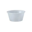 Dart Solo 2 oz. Translucent HIPS Plastic Portion Container - Case of 2500 - #P200N Dart Container