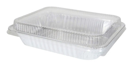 Plastic Lid for Half Size Steam Table  Pans -  Case of 100 - #P4300 Handi-Foil