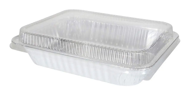 Plastic Lid for Half Size Steam Table  Pans -  Case of 100 - #P4300 Handi-Foil