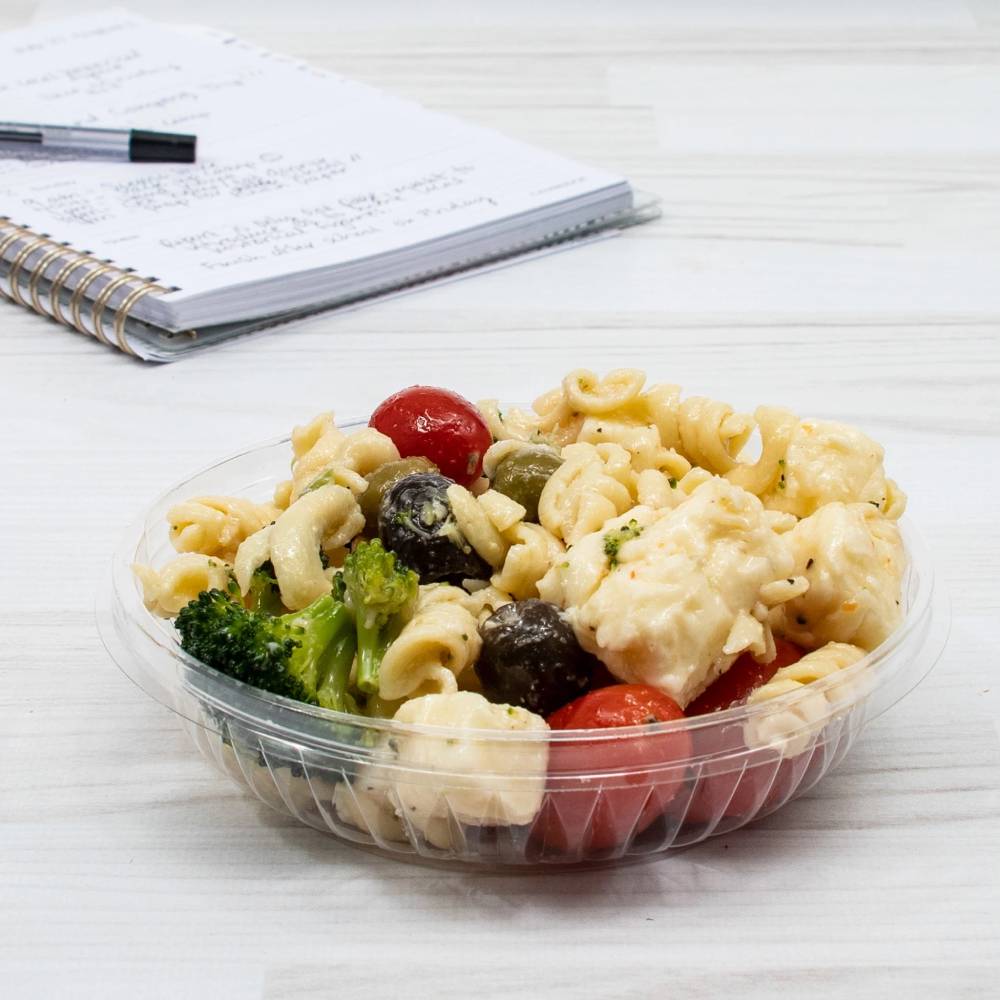 8 oz. Clear PET Plastic Bowl - Case of 504 - #PET8B