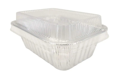 Plastic Lid ONLY for 6 oz. Mini Colored Aluminum Loaf Pan - Case of 2000 - PL-4004 Aikou