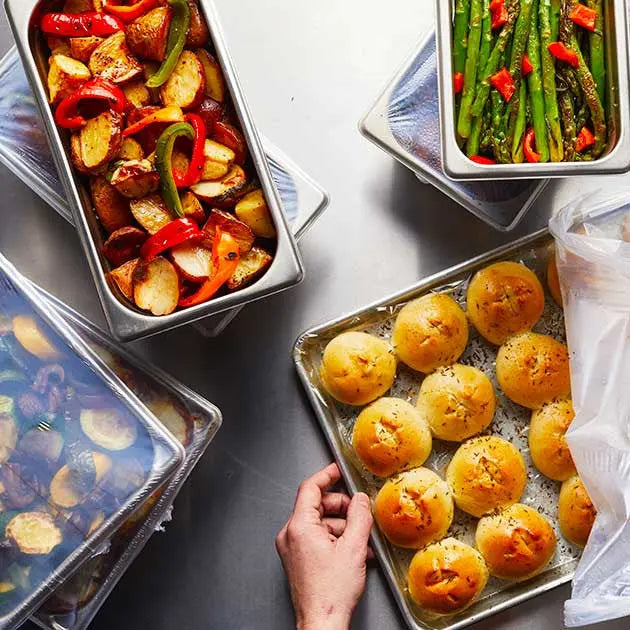 Shrink Tight Ovenable Pan Covers for Full Bun Pan - Case of 50 - #41800 Pansaver