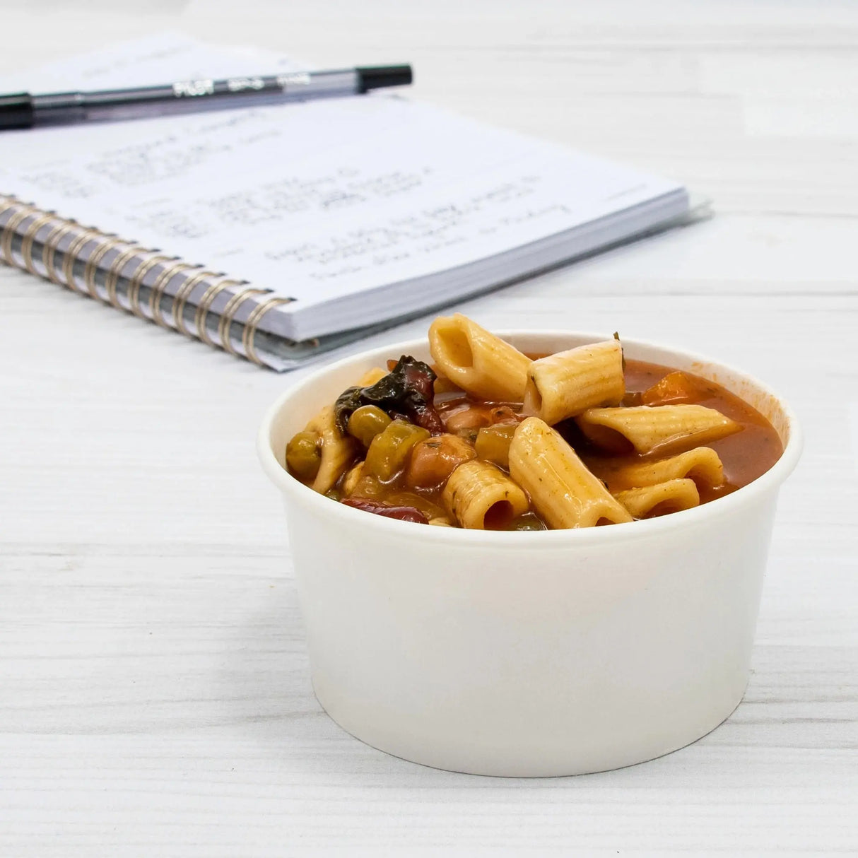 Dart Solo 6 oz. White DSP Paper Food Container - Case of 1000 - #VS606X-02050 Dart Container