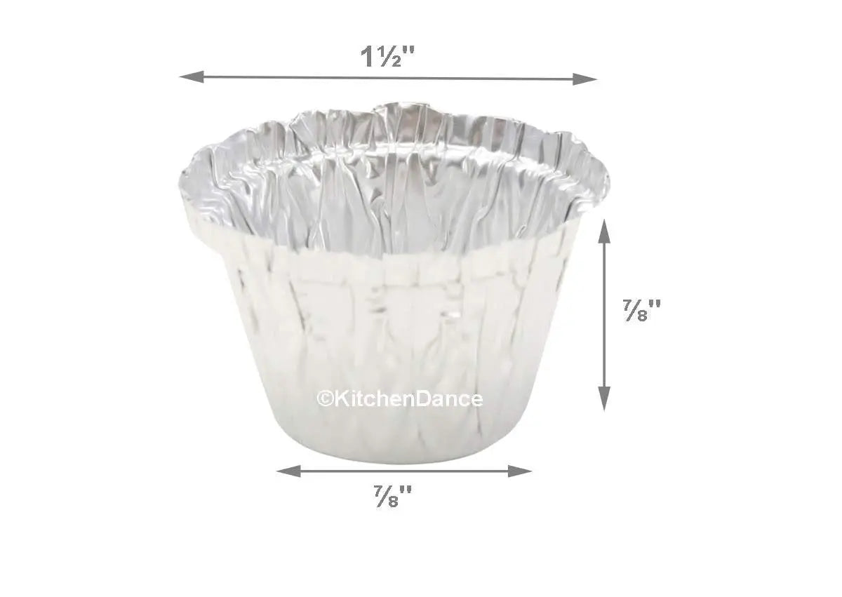 ½ oz. Mini Aluminum Foil Utility Cups - Case of 1000 - #S200 Superior Aluminum