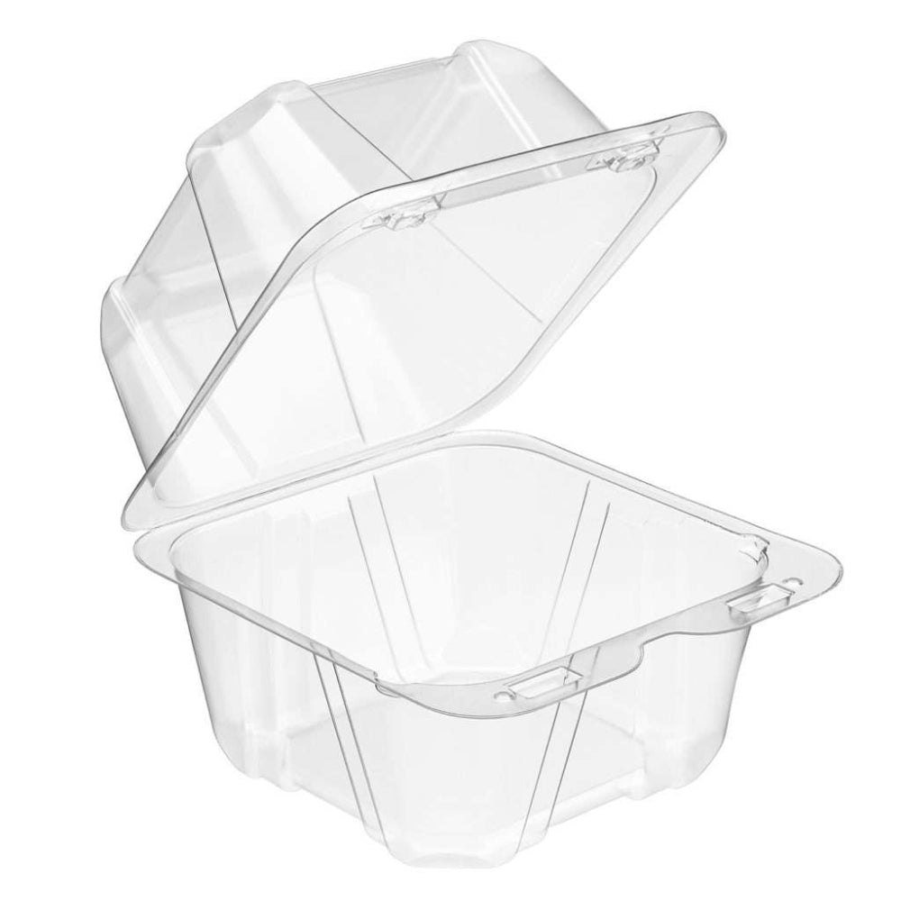 SureChoice 5 x 5 Square Plastic Snack Container - Case of 375 - #SC20XD