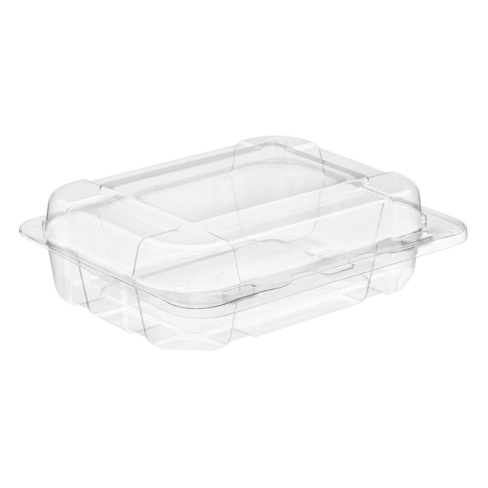SureChoice 31 oz. Rectangular Plastic Deli Container - Case of 300 - #SC26