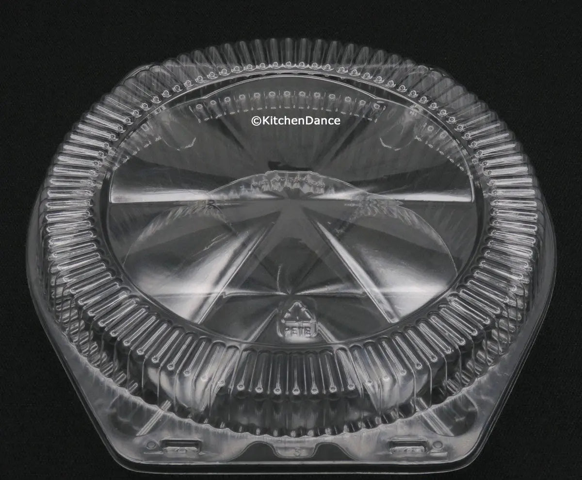 9" Plastic Low Dome Clamshell Pie Container - Case of 200 - #CPC109 Inline Plastics
