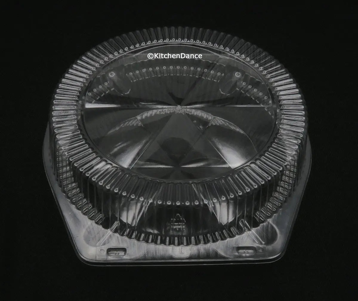 10"  High Dome Clamshell Plastic Pie Container - Case of 200 - #CPC120 Inline Plastics