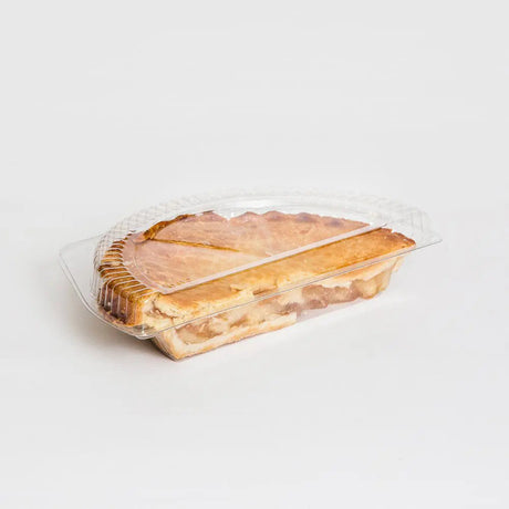 Inline Plastics 9x4 Half Pie/ Calzone Clamshell Container - Case of 250 - #SLP209 Inline Plastics