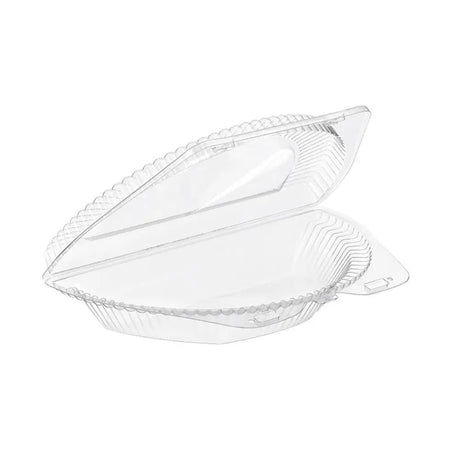 Inline Plastics 9x4 Half Pie/ Calzone Clamshell Container - Case of 250 - #SLP209 Inline Plastics
