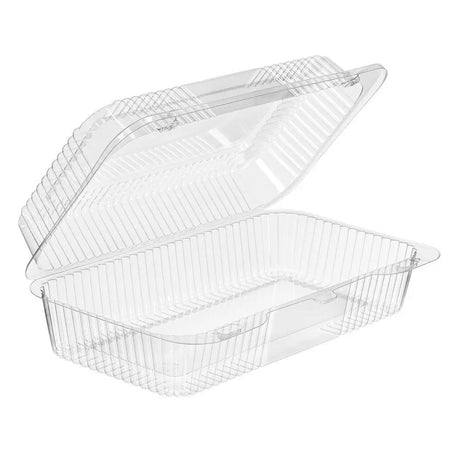 10" x 5" Plastic Hinged Bakery and Loaf Container Container - Case of 300 -  #CPC-41 Inline Plastics