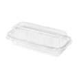Inline Plastics Safe-T-Fresh Rectangular Tamper Evident & Tamper Resistant Clamshell Container - Case of 150 - #TS202 Inline Plastics