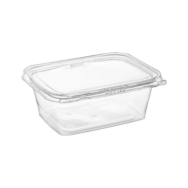 Inline Plastics Safe-T-Fresh Tamper Evident & Tamper Resistant 32 oz. Clamshell Container - Case of 200 - #TS32 Inline Plastics