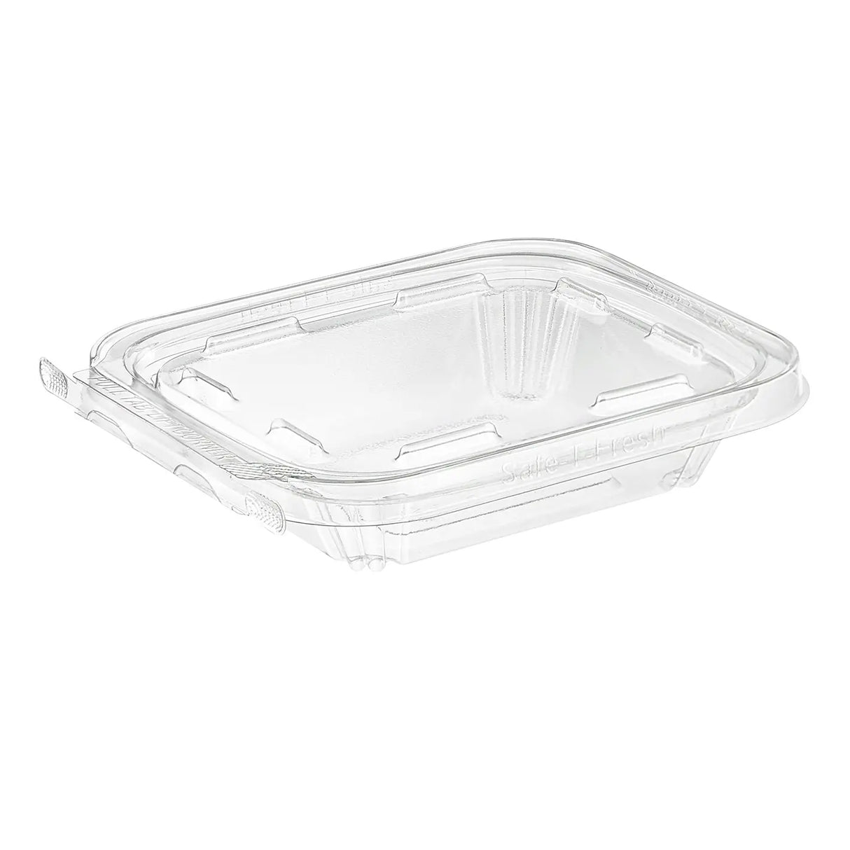 Safe-T-Fresh Tamper Evident & Tamper Resistant 6 oz. Deli Container - Case of 240 - #TS6 Inline Plastics