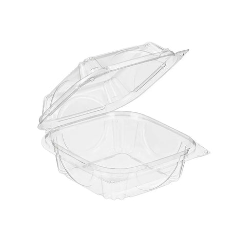 Inline Plastics Square Perimeter Seal Clamshell Container - Case of 330 - #VF8050 Inline Plastics