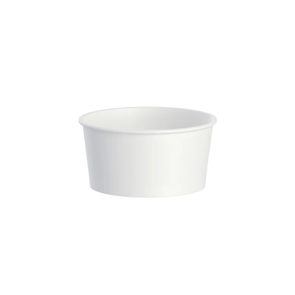 Dart Solo 6 oz. White DSP Paper Food Container - Case of 1000 - #VS606X-02050 Dart Container